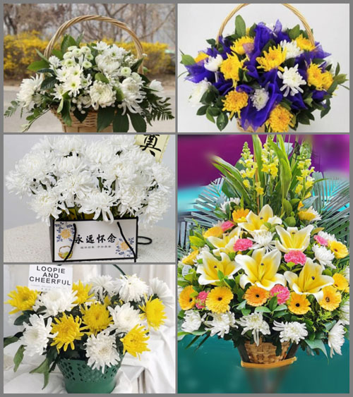 新疆乌鲁木齐市米东区柏杨河乡白事提篮配送